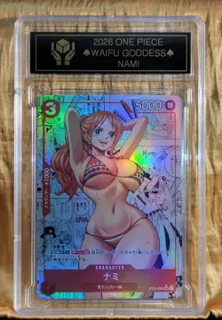 NAMI Waifu Goddess Manga Card CUSTOM MADE - Image 3