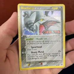 Skarmory 26/107 EX Deoxys Reverse Holo Rare Stamped Pokemon Card HP/Silvering - Image 2