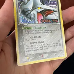 Skarmory 26/107 EX Deoxys Reverse Holo Rare Stamped Pokemon Card HP/Silvering - Image 4