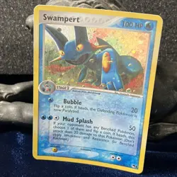 2004 Pokemon Swampert Holo POP Series 1 5/17 Promo Card - Image 1
