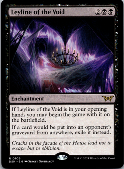 Leyline of the Void (106) - MTG - Duskmourn: House of Horror Regular - Image 1