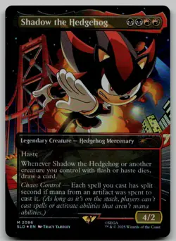 Shadow the Hedgehog (Rainbow Foil) M Secret Lair Drop Series 2086 NM - Image 1