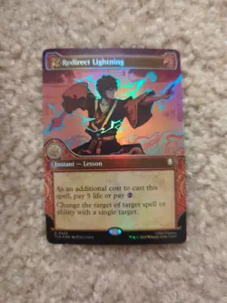 Redirect Lightning (Showcase) Avatar: The Last Airbender Foil - Image 1