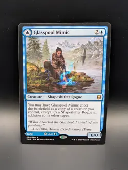 MTG - Glasspool Mimic \ Glasspool Shore - CreatureLand (U) - ZNR #60 - Rare - Image 1