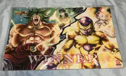 Dragon Ball Super Card Game Galactic Battle Winner Villains Broly Frieza Playmat - Image 1