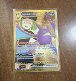Pokemon TCG Team Rocket’s Crobat Ex Destined Rivals 242/182 Hiper Rare - Image 1