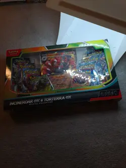 POKEMON TCG INCINEROAR EX & TORTERRA EX SPECIAL COLLECTION DESTINED RIVALS *NEW* - Image 1