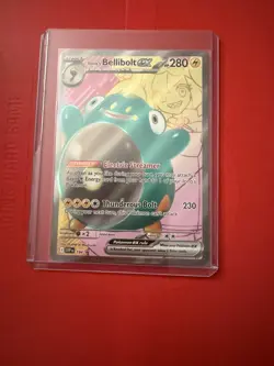 Pokemon TCG Ionos Bellibolt EX SVP 194 Journey Together Black Star Promo - Image 1