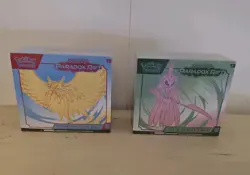 Pokemon Scarlet & Violet Paradox Rift ETB Elite Box Set of 2 SEALED Both ART - Image 1