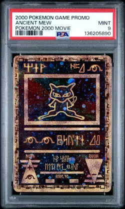 2000 POKEMON GAME MOVIE POKEMON 2000 MOVIE ANCIENT MEW PSA 9 - Image 1