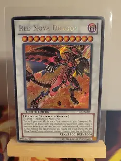 Yugioh Red Nova Dragon CT07-EN005 Secret Rare Limited Edition HP - Image 1