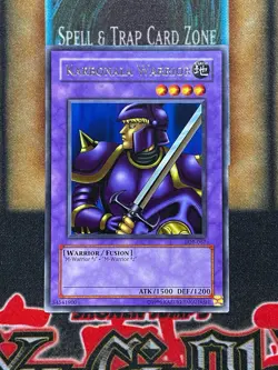 Yugioh Karbonala Warrior LOB-067 Rare MP - Image 1