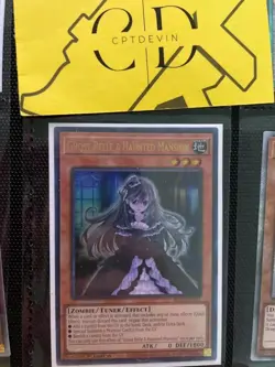 Yugioh Ghost Belle & Haunted Mansion RA01-EN011 Ultra Rare 1st Edition NM - Image 1