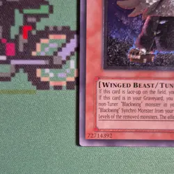 Yu-Gi-Oh! TCG Blackwing - Vayu the Emblem of Honor ANPR-EN005 Ultimate Rare - Image 5