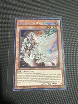 Yugioh Burst Protocol 1st Edition Fallen Of The White Dragon/Shina Twin Tempest - Image 2
