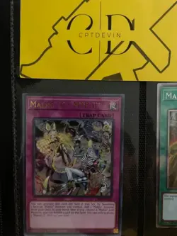 Yugioh! 1x Maliss C MTP-07 CRBR-EN022 Ultra Rare 1st Ed NM - Image 1