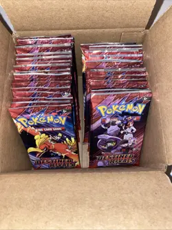 Pokemon TCG Scarlet & Violet Destined Rivals booster packs LOT OF 36 Sealed - Image 2
