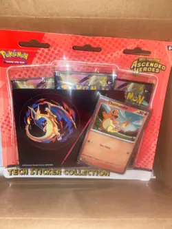 Lot Of 2 Pokemon TCG Ascended Heroes 3 Pack Tech Sticker Collection-SEALED!! - Image 3