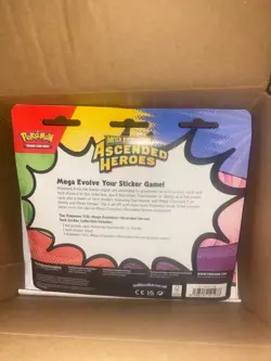 Lot Of 2 Pokemon TCG Ascended Heroes 3 Pack Tech Sticker Collection-SEALED!! - Image 4