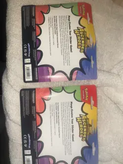 Lot Of 2 Pokemon TCG Ascended Heroes 3 Pack Tech Sticker Collection-SEALED!! - Image 5