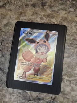 Pokemon Card Poke Kid 070/072 Ultra Rare Trainer Shining Fates Near Mint - Image 1