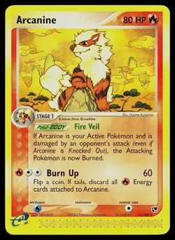Pokemon Card - Arcanine Sandstorm 15/100 Rare Non-Holo - Image 1