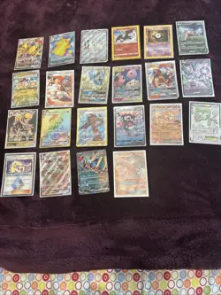 Pokemon Collection Lot, Rare Hyper Rare Great Value Lot Of 22 Cards - Image 1