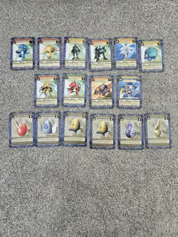 Digimon Card Game Series 3 Lot Of 16 Cards Great Condition - Image 1