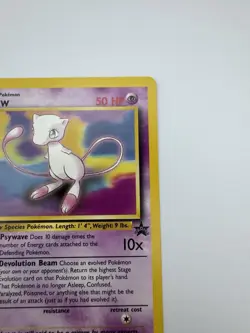 Pokemon Card - Mew #8 WoTC Black Star Promo - Image 3