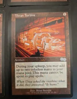 Thran Turbine Urza's Saga MTG Regular Lightly Played (4 Cards) - Image 3