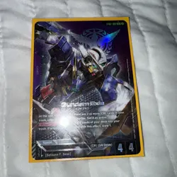 Gundam Card Game - Gundam Exia (LR+) - ST07-001 - Celestial Drive NM English - Image 1