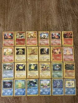 Pokemon TCG Card Lot Charmeleon Quilava Arcanine Charmander Electabuzz 24 Cards - Image 1