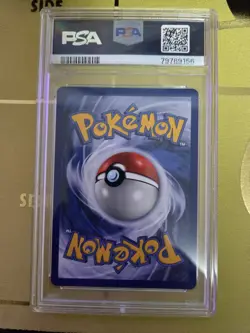 PSA 10 Team Rocket’s Meowth 18 2000 Pokemon Card Graded Black Star Promo WOTC - Image 2