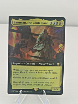 Saruman, the White Hand (Extended Art) Commander: the Lord of the Rings:... - Image 1