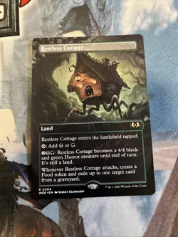 Restless Cottage - Borderless - Wilds of Eldraine #0304 MTG Magic The Gathering - Image 1