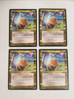 MTG Playset 4x Energy Arc (Alliances/Gold/U) - BGM - Image 1
