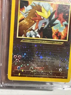 Pokemon TCG Entei Wizards Black Star 34 Holo Promo CGC 10 PSA Swirl + 555 Serial - Image 4