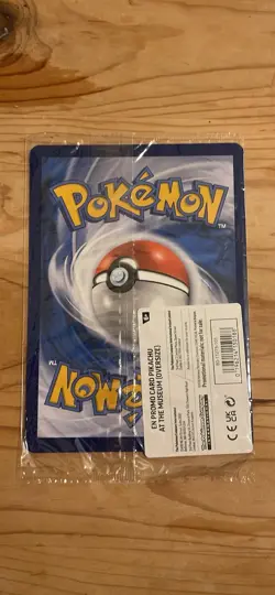 Natural History Museum Promo Card. Pikachu Promo. Pokemon. - Image 2