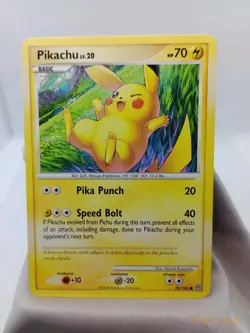 2008 Pokemon TCG - Pikachu 70/100 D&P Stormfront Very Lightly Played - Image 1