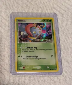 Pokemon TCG Volbeat 42/106 EX Emerald Reverse Holo Rare Stamped LP - Image 1