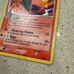 2006 Pokemon Typhlosion Black Star Promo Holo #034 - Image 2