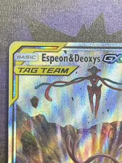 Espeon Deoxys GX Tag Team SM240 Pokemon Promo English NM - Image 2