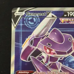 Genesect V 254/264 Full Art Ultra Rare Holo Pokemon SWSH08: Fusion Strike - Image 3
