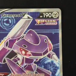 Genesect V 254/264 Full Art Ultra Rare Holo Pokemon SWSH08: Fusion Strike - Image 4