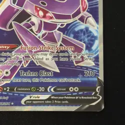 Genesect V 254/264 Full Art Ultra Rare Holo Pokemon SWSH08: Fusion Strike - Image 5