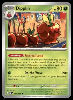 Pokemon TCG Pokemon Dipplin Dipplin Uncommon Regular - Image 1