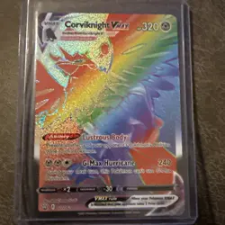 Pokemon - Corviknight VMAX (Secret) - 171/163 - SWSH05: Battle Styles - Holo NM - Image 1