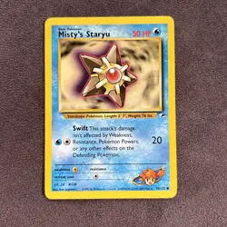MISTY'S STARYU 90/132 POKEMON TCG GYM HEROES - Image 1