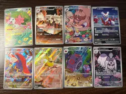 Pokemon TCG Illustration Rare Lot of 8 - Image 1