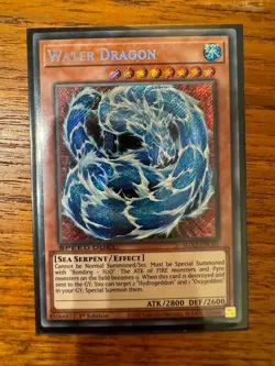 Water Dragon - SGX2-ENC01 - NM - Secret Rare - 1st ed - Yugioh - Image 1